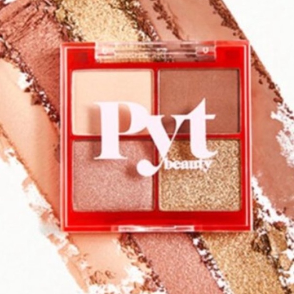 P/Y/T BEAUTY Day-To-Night Eyeshadow Warm Lit Nude Mini Quad